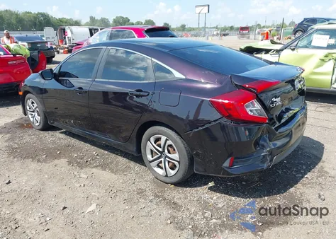 2016 Honda Civic Lx z USA, uszkodzony, nr VIN 19XFC2F59GE089892